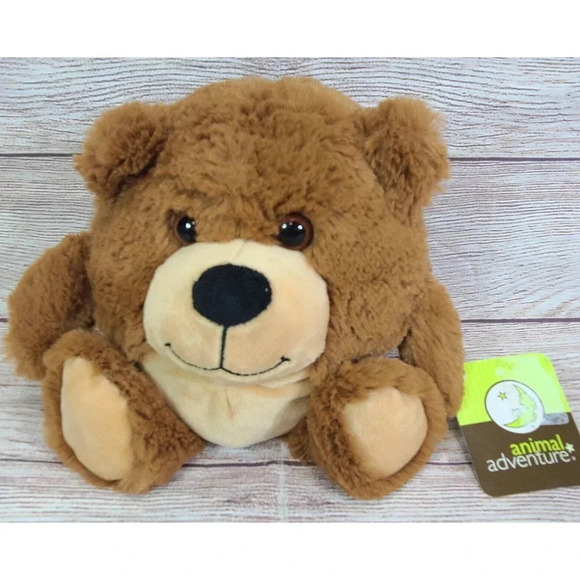 Animal Adventure Plush Teddy Bear Stuffed Animal Toy Brown 9" 2016 New - Picture 1 of 8